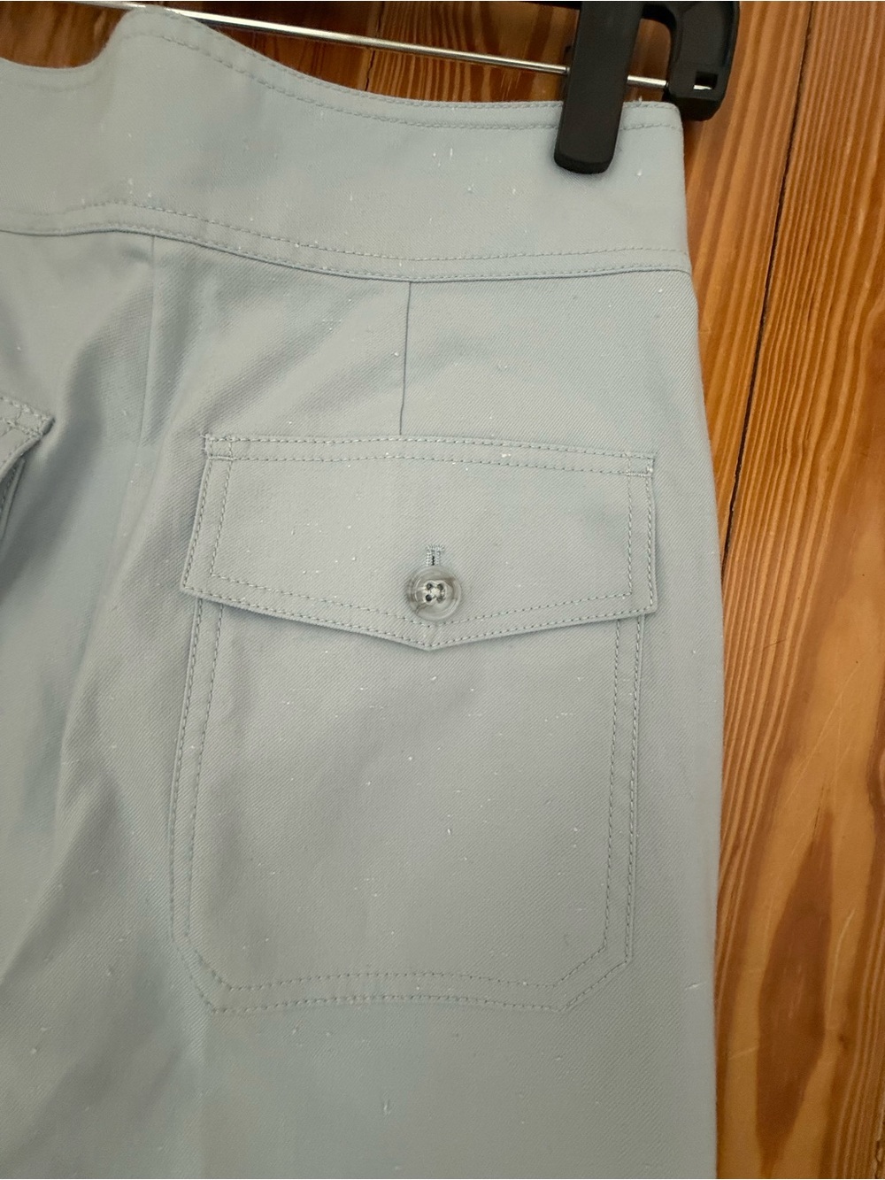 NWT | Rebecca Taylor Slub Denim High Rise Pant | Echo Blue | Sz 4 - Picture 11 of 15